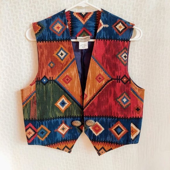 Colorful sleeveless vest - Picture 4 of 9